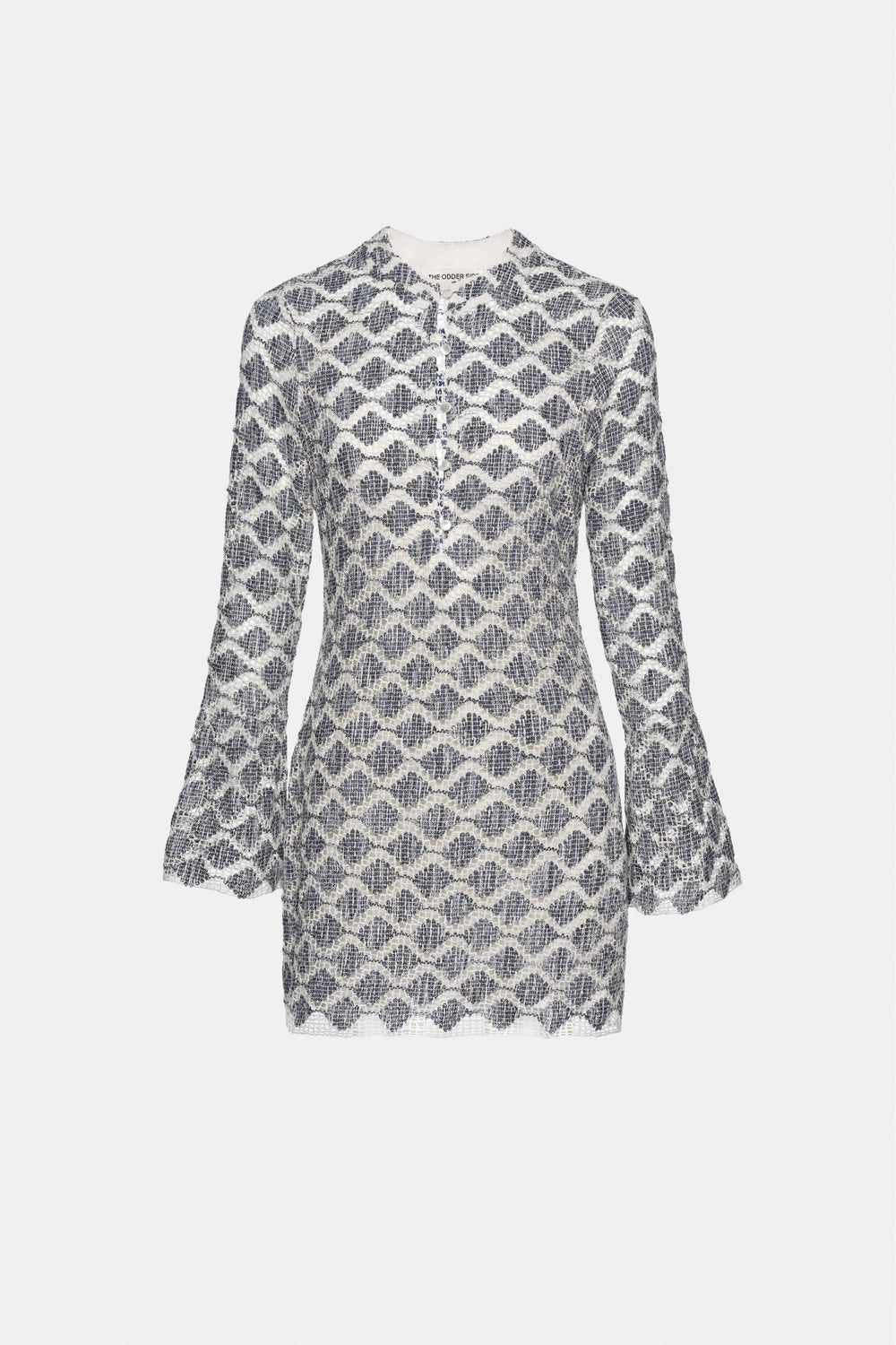 ROBE EN MAILLE EZRA BLUE