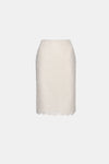 JUPE ORNAMENT BLANCHE