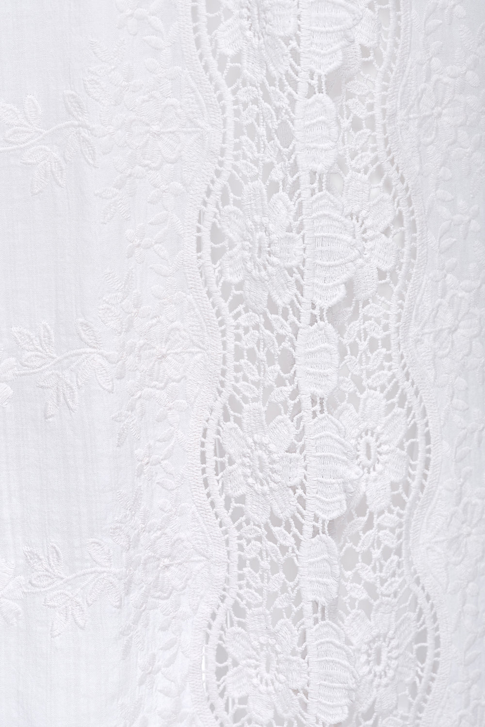 DIP MAXI SKIRT WHITE