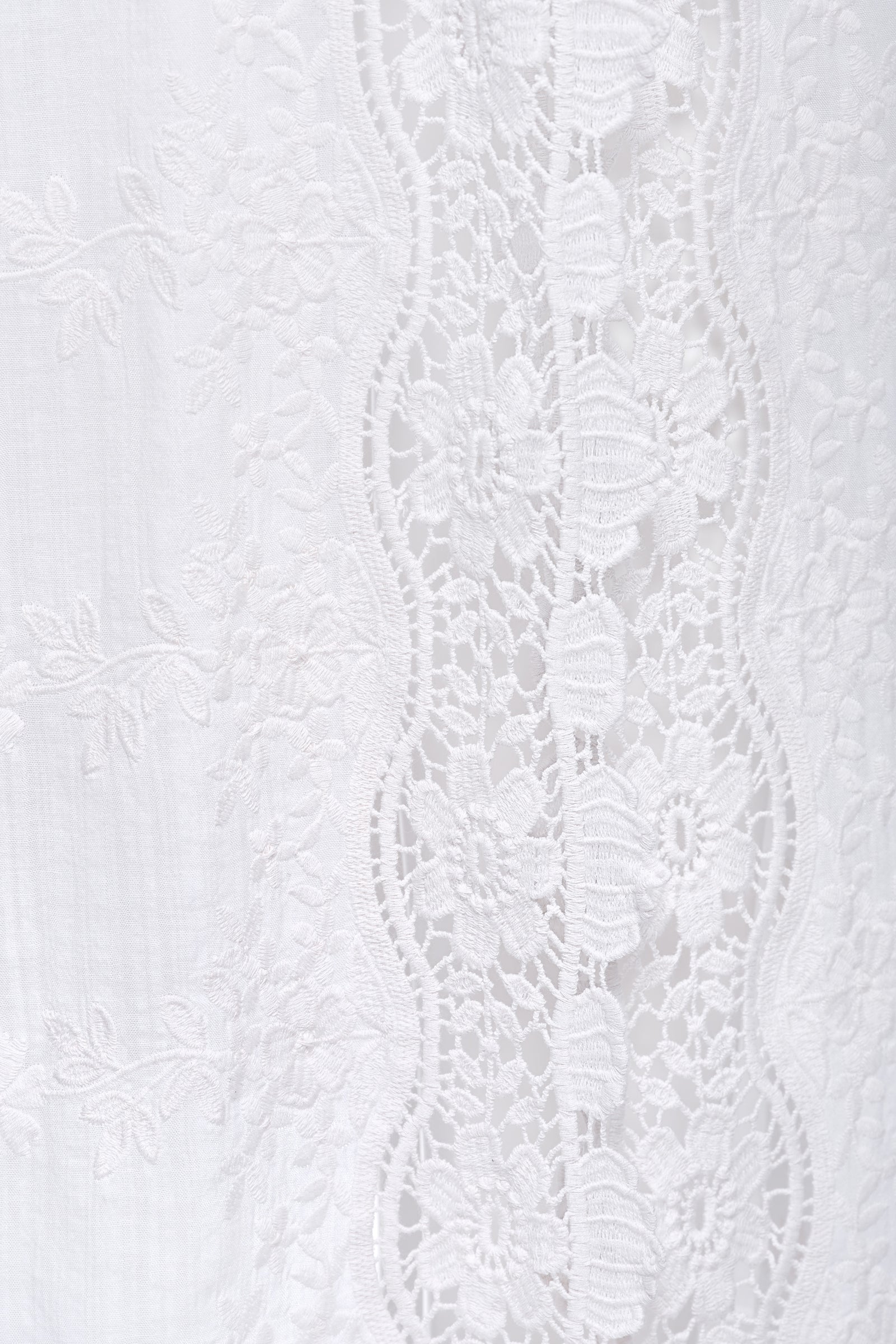 DIP MAXI SKIRT WHITE