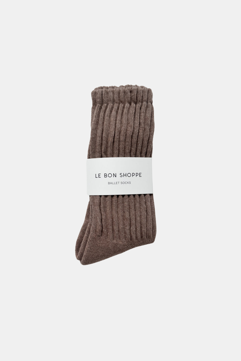 LE BON SHOPPE SKARPETKI BALLET MOCHA MOUSSE
