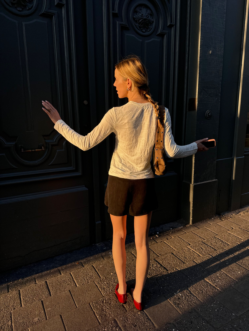 LUŹNY LONGSLEEVE OPAL ECRU