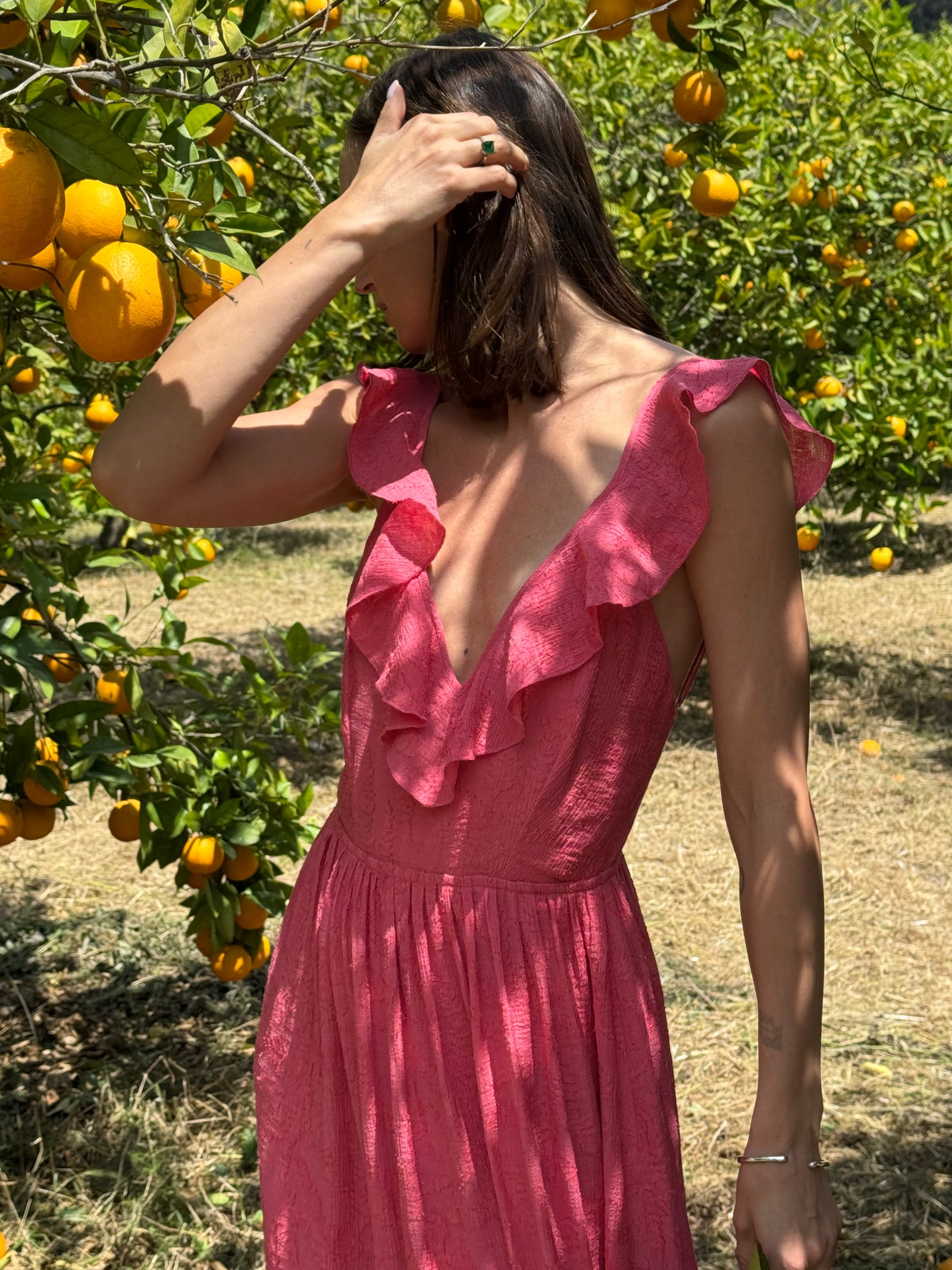 VEIL KLEID PINK