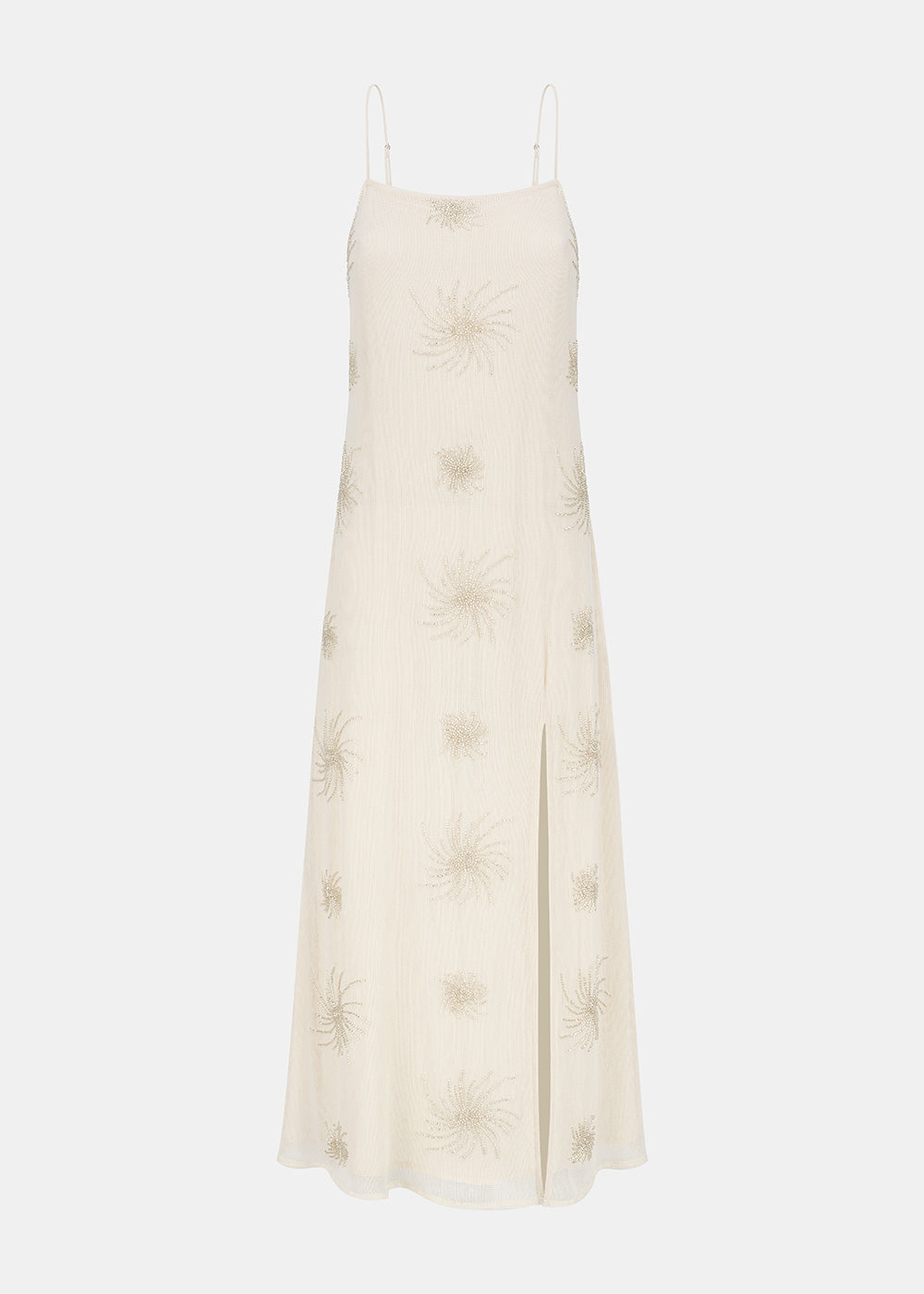 CHARM DRESS ECRU