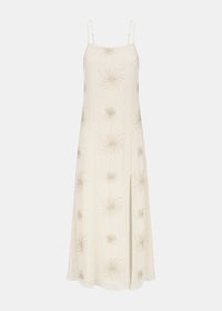 CHARM DRESS ECRU