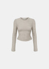 LONGSLEEVE ENZA BEŻOWY