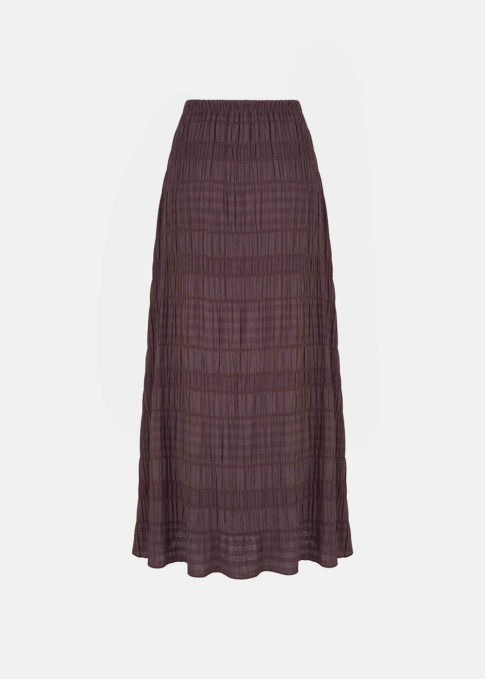 SPÓDNICA MAXI BRISA BRĄZOWA