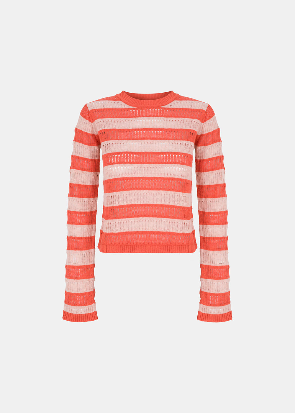 ECLIPSE KNITTED LONGSLEEVE PINK-ORANGE