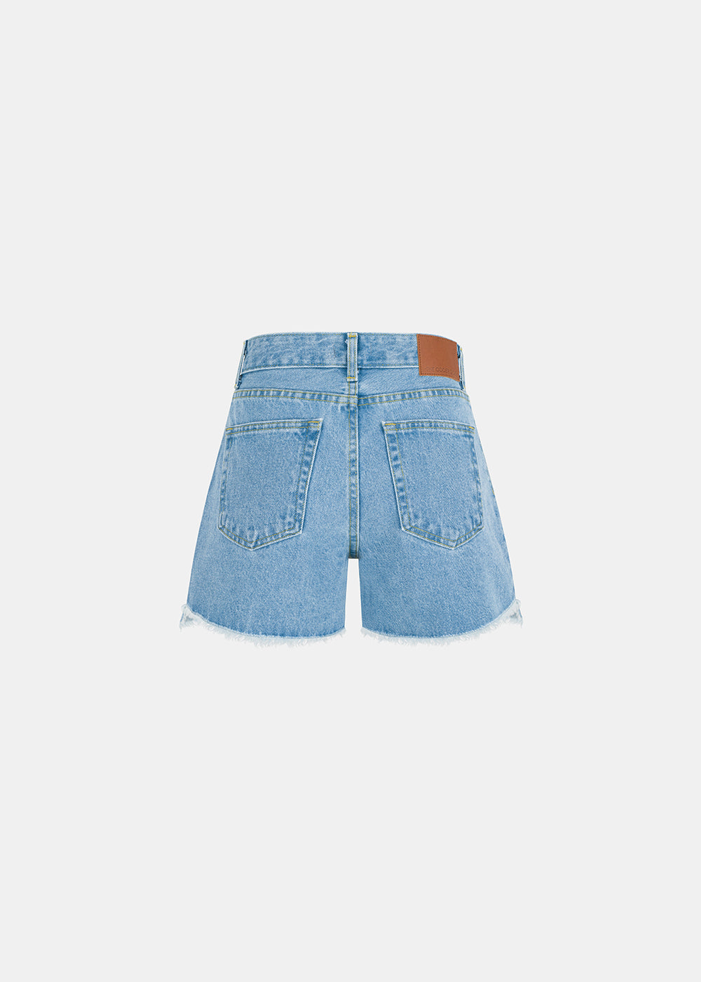 SHORT EN DENIM KEY BLEU