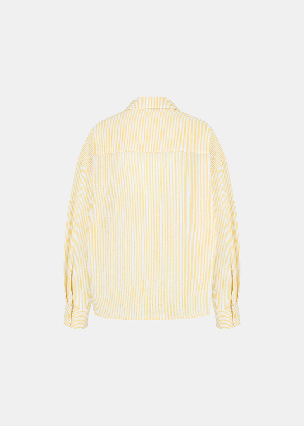 CHEMISE BRAD RAYURES JAUNE