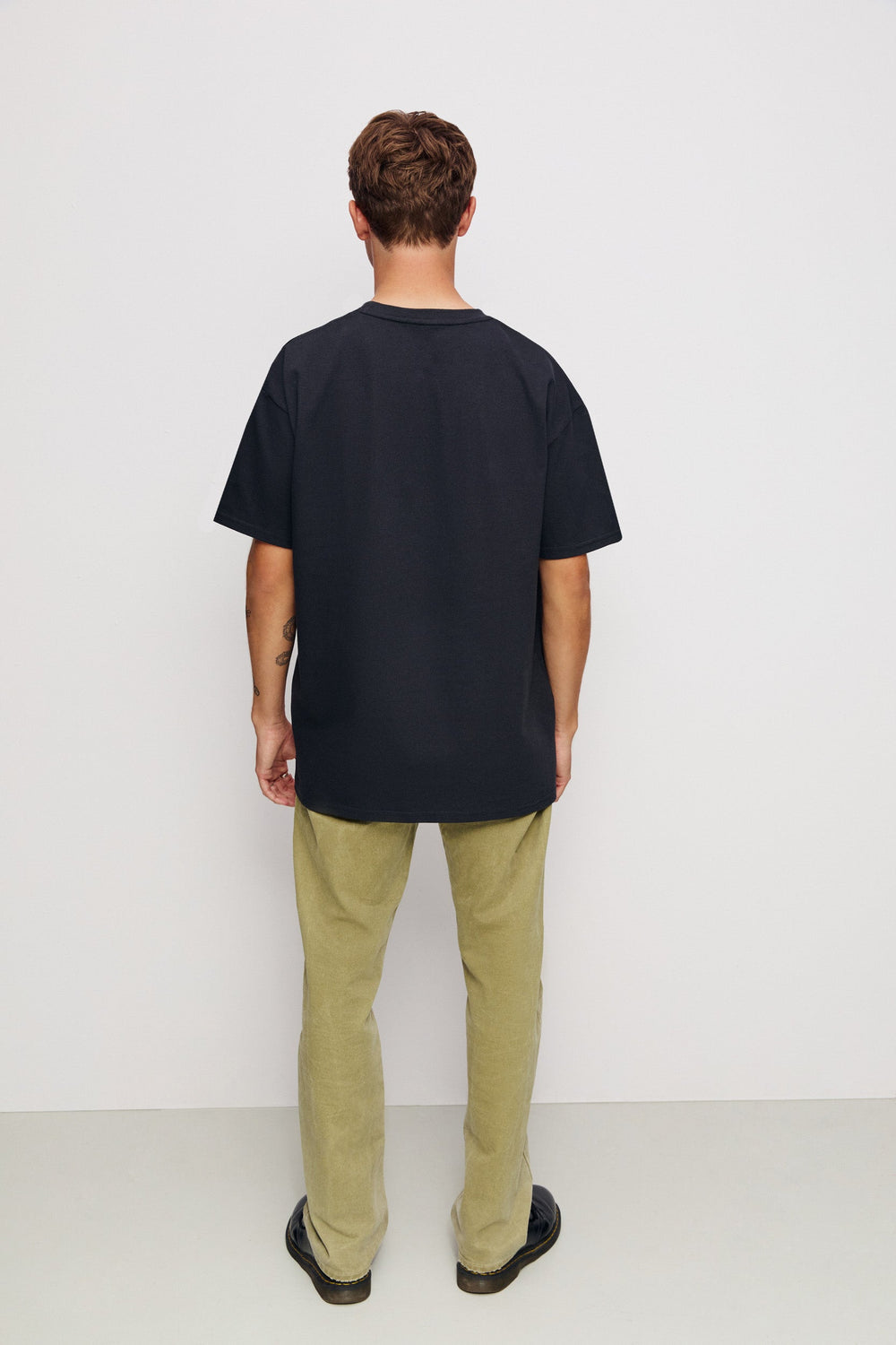 T-SHIRT MĘSKI SPADE ORGANIC CZARNY